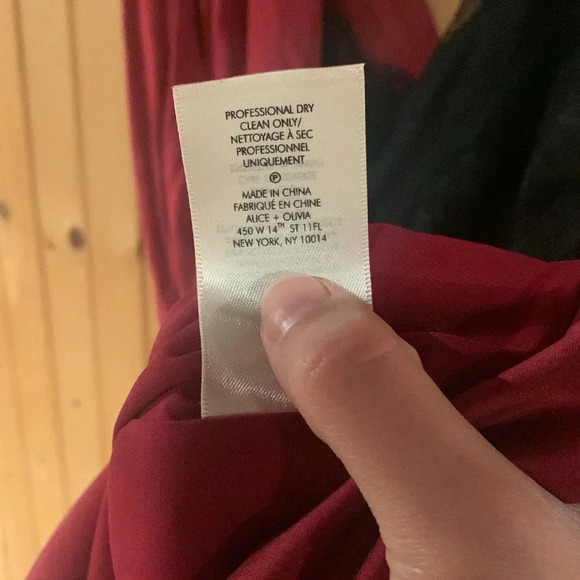 New ALICE+OLIVIA Bianca Asymetrical mini dress - Picture 6 of 7